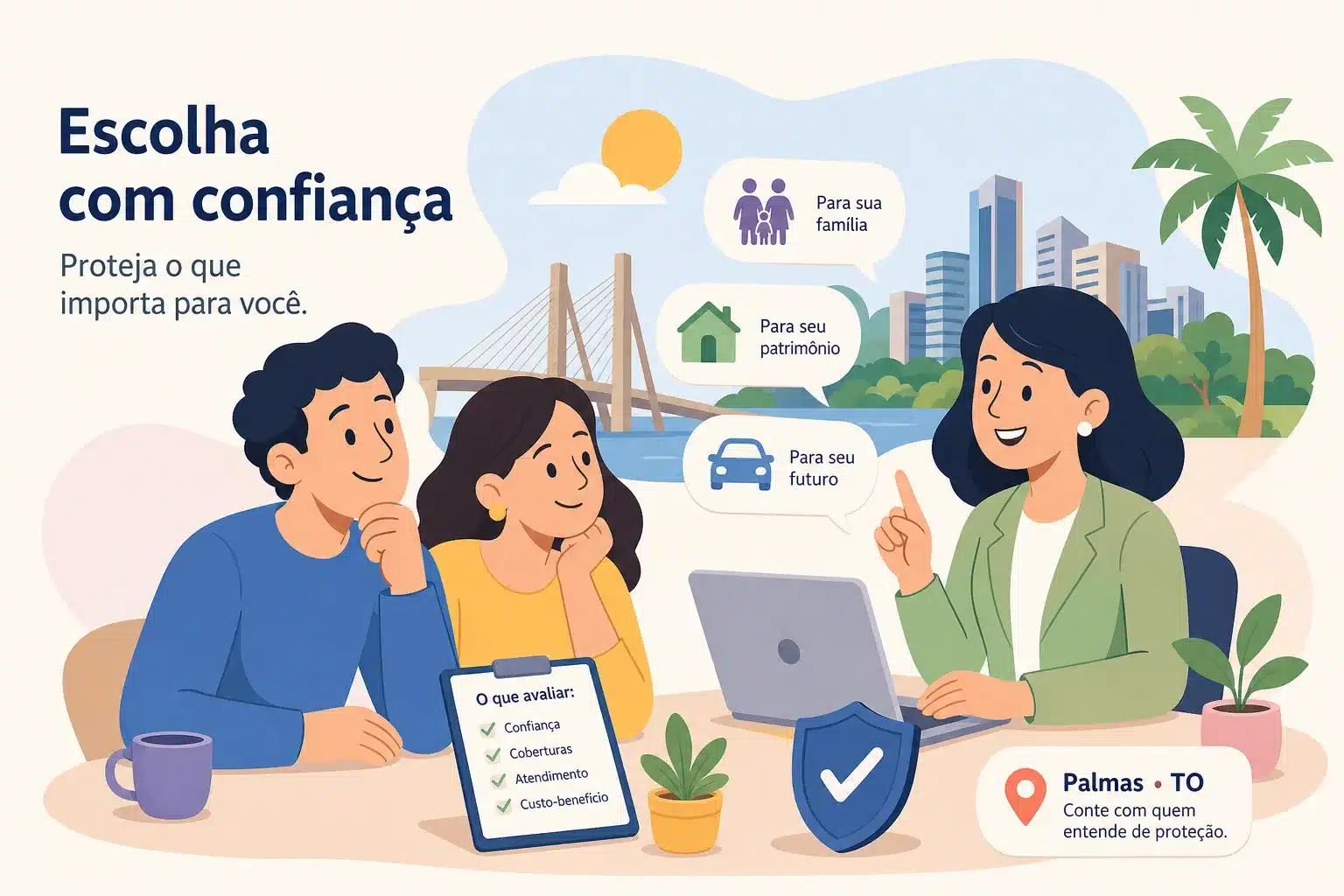 Como escolher a corretora de seguros certa em Palmas TO